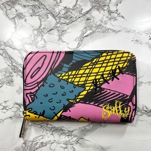 Disney Sally’s Dress Zipper Wallet